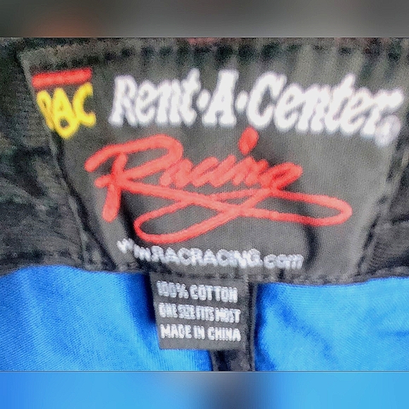 Ricky Rudd Rent-A-Center Racing Adjustable Cotton Hat 2000s - Picture 2 of 8